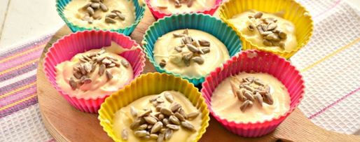 Шаг 2: кексов с семечками подсолнуха