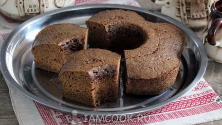 Рецепт Кофейного кекса в микроволновке