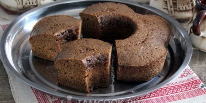 Рецепт кофейного кекса в микроволновке
