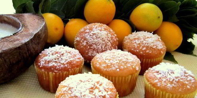 Рецепт лимонно-кокосовых кексы