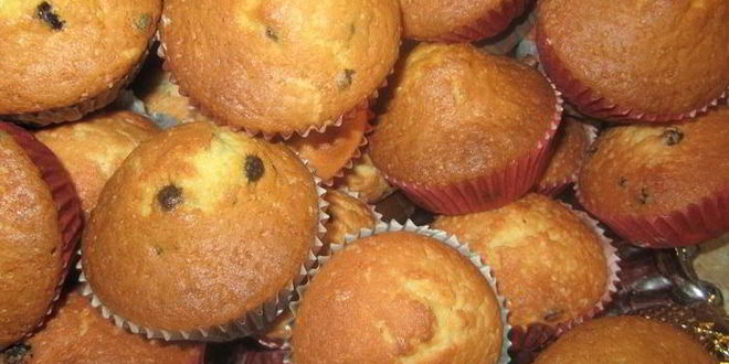 Рецепт лимонных кексов с шоколадом