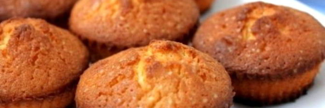 Рецепт Лимонных кексов в силиконовых формочках