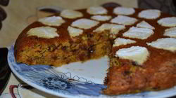 Рецепт Морковного кекса с апельсином и шоколадом