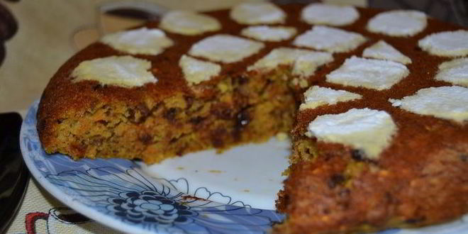 Рецепт морковного кекса с апельсином и шоколадом