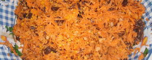 Шаг 1: морковного кекса с апельсином и шоколадом