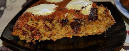 Шаг 4: морковного кекса с апельсином и шоколадом