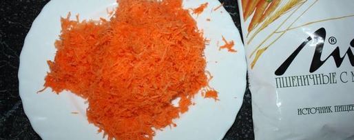 Шаг 1: морковного кекса с отрубями