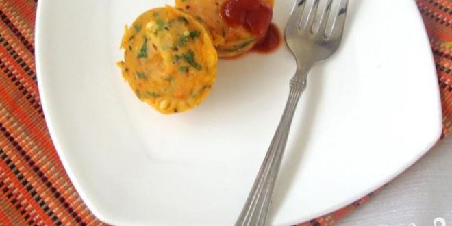 Рецепт морковных кексов с кориандром и кукурузой