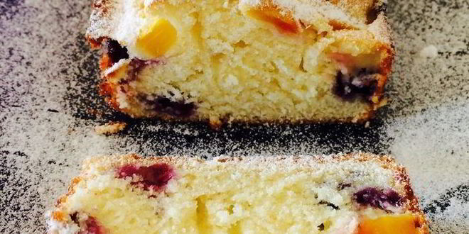 Рецепт нежного летнего кекса