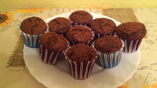 Рецепт очень шоколадного капкейка