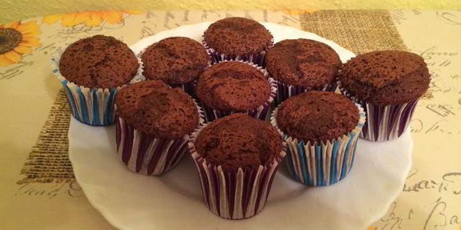 Рецепт очень шоколадного капкейка