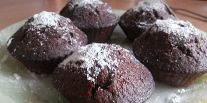 Рецепт очень шоколадного капкейка