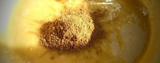 Шаг 10: орехова-шоколадного кекс с цукатами из сметанного яблока