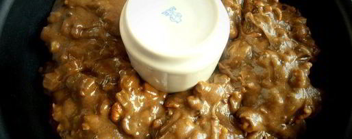 Шаг 16: орехова-шоколадного кекс с цукатами из сметанного яблока