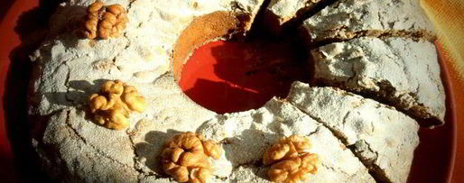 Шаг 19: орехова-шоколадного кекс с цукатами из сметанного яблока