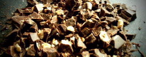 Шаг 3: орехова-шоколадного кекс с цукатами из сметанного яблока