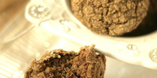 Рецепт овсяных кексов на яблочной сушке