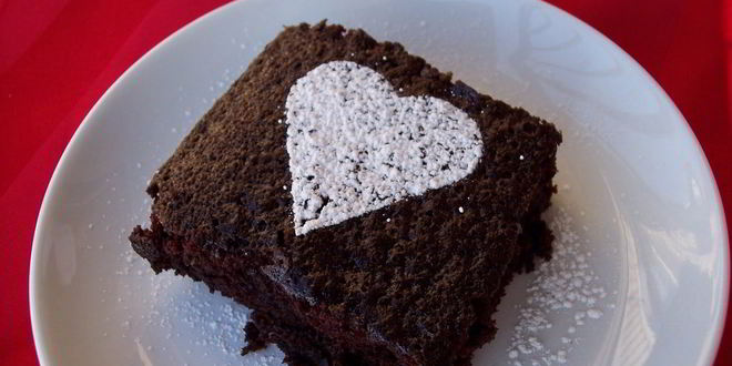 Рецепт постного шоколадного кекса