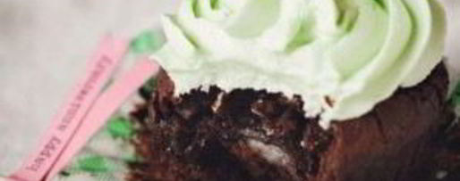 Шаг 3: шоколадных капкейков с мятным кремом