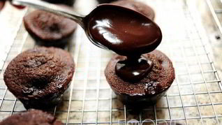 Рецепт Шоколадных кексов с вишней