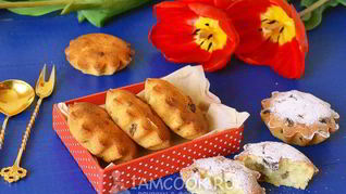 Рецепт Творожных кексов с изюмом