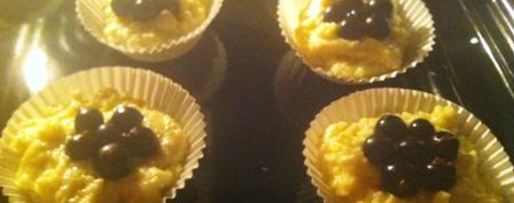 Шаг 3: творожных кексов со смородиной