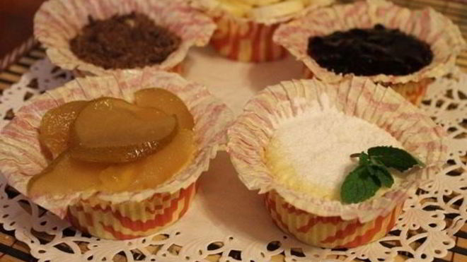 Рецепт Творожных кексов в микроволновке