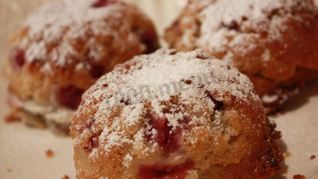 Рецепт Ягодных кексов с шоколадом