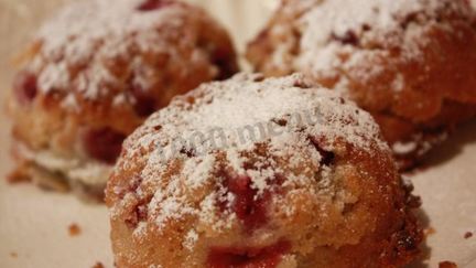 Рецепт Ягодных кексов с шоколадом