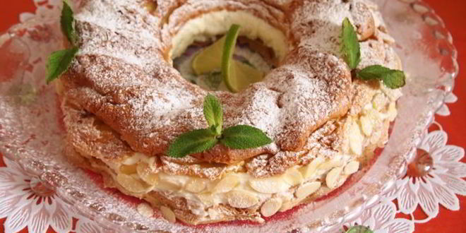 Рецепт заварного кекса с начинкой