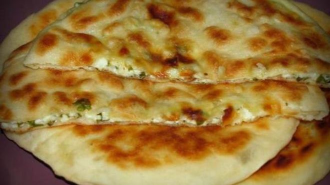 Рецепт Быстрых хачапури с сыром и зеленью