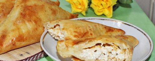 Шаг 11: хачапури из слоеного теста с сыром в духовке