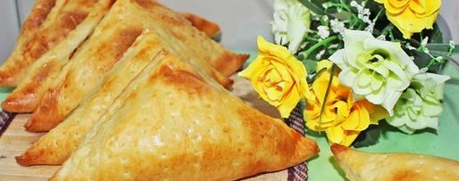 Шаг 12: хачапури из слоеного теста с сыром в духовке