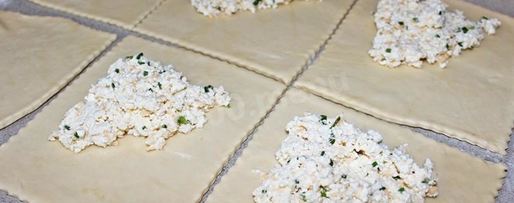 Шаг 8: хачапури из слоеного теста с сыром в духовке