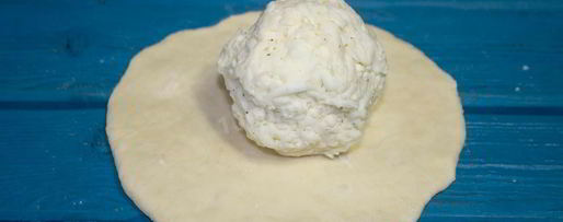 Шаг 9: хачапури на кефире на сковороде