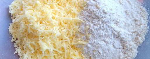 Шаг 2: хачапури на молоке