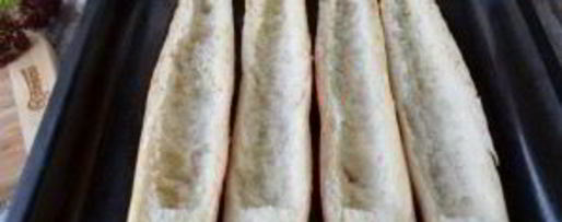 Шаг 2: хачапури по-аджарски в багете