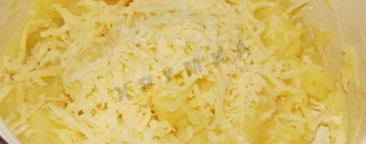 Шаг 2: хачапури с брынзой и картошкой в духовке