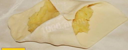 Шаг 5: хачапури с брынзой и картошкой в духовке