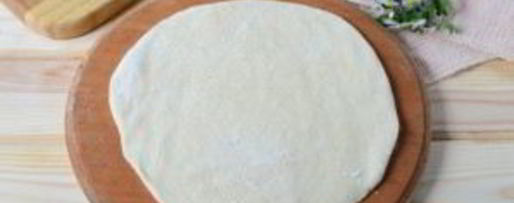 Шаг 5: хачапури с сыром и персиками