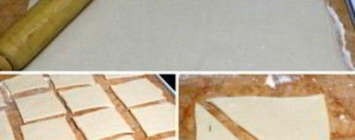 Шаг 1: хачапури с творогом и зеленью