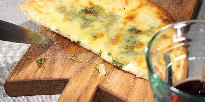 Рецепт хачапури с зеленью