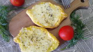 Рецепт ПП-хачапури