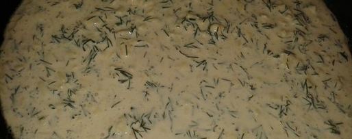 Шаг 1: сыра-хачапури на сковородке