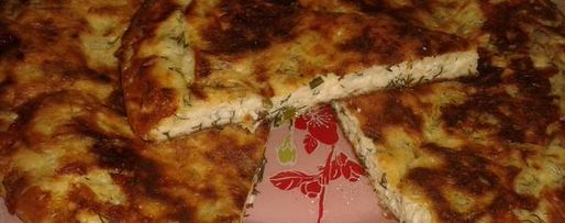 Шаг 3: сыра-хачапури на сковородке