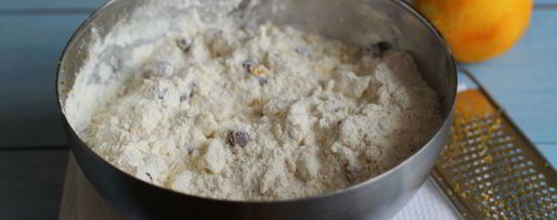 Шаг 5: апельсиновых сконов с клюквой