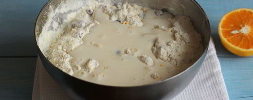 Шаг 7: апельсиновых сконов с клюквой