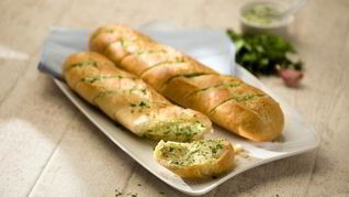 Рецепт Багета с чесночным маслом