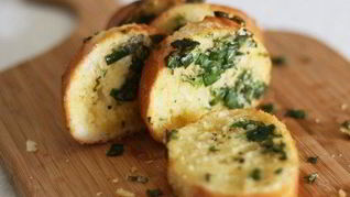 Рецепт Багета с чесноком