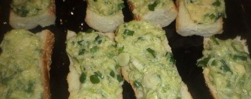 Шаг 4: багета с кабачково-сырной начинкой